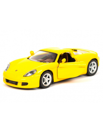 Колекційна машинка Porsche Carrera GT KT5081W інерційна  (Yellow)
