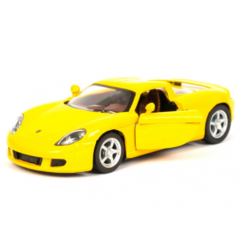 Колекційна машинка Porsche Carrera GT KT5081W інерційна  (Yellow)