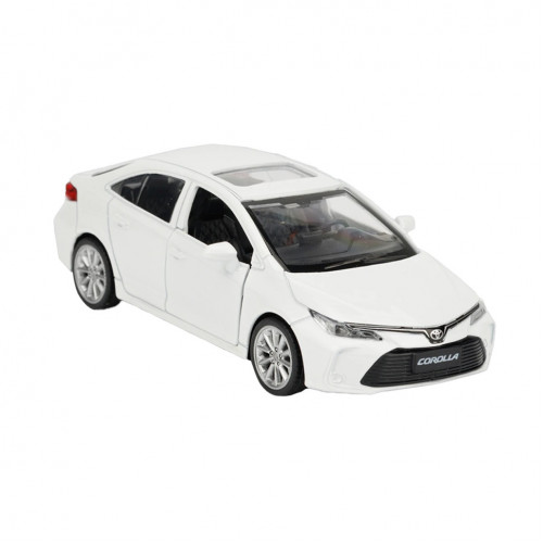 Модель автомобиля 'Toyota Corolla Hybrid' 4359 масштаб 1:43  Белый