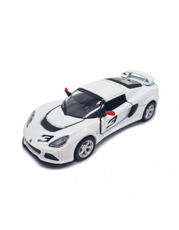Інерційна машинка Lotus КТ5361W  метал, масштаб 1:32 (Білий)