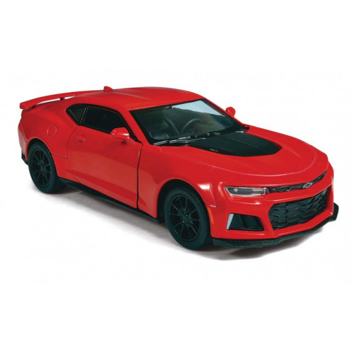 Колекційна іграшкова машинка CHEVROLET CAMARO ZL1 5' KT5399W інерційна  (Червоний)