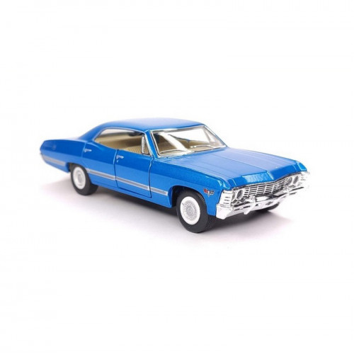 Машинка инерционная '1967 Chevrolet Impala' KT5458W-2 масштаб 1:36 Синий
