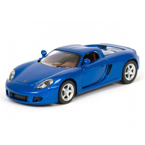 Колекційна машинка Porsche Carrera GT KT5081W інерційна  (Blue)