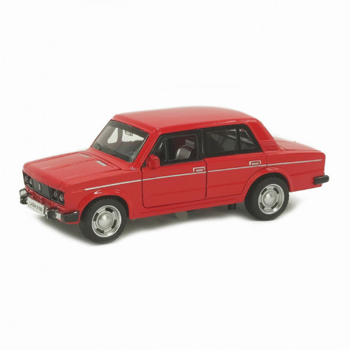 Машинка инерционная 'ВАЗ 2106' 7642 Автопром Красный