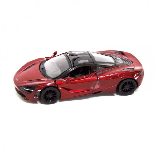 Детская коллекционная машинка McLaren 720S KT5403W инерционная Красный