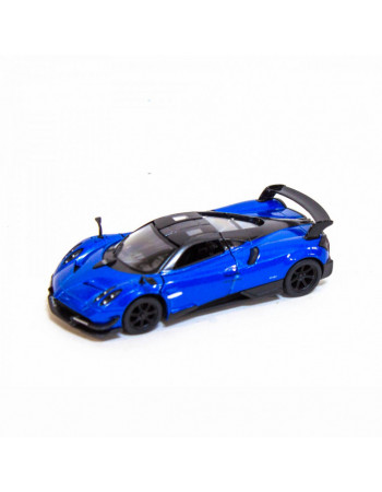Коллекционная игрушечная машинка Pagani Huayra BC KT5400W инерционная Синий