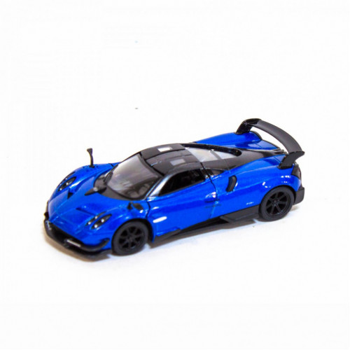 Коллекционная игрушечная машинка Pagani Huayra BC KT5400W инерционная Синий