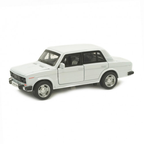 Машинка инерционная 'ВАЗ 2106' 7642 Автопром Белый