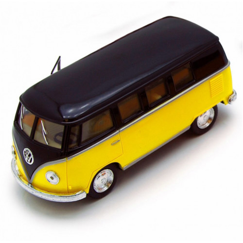 Модель автобус KT5376W Volkswagen T2 BUS  (Жовтий)