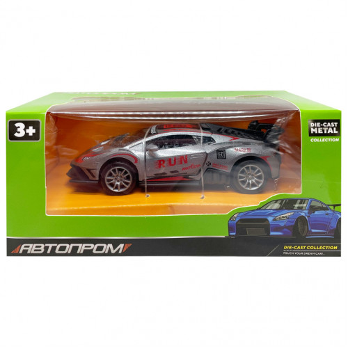 Модель автомобиля 'Lamborghini Huracan' AP74183 масштаб 1:32 Серебристый