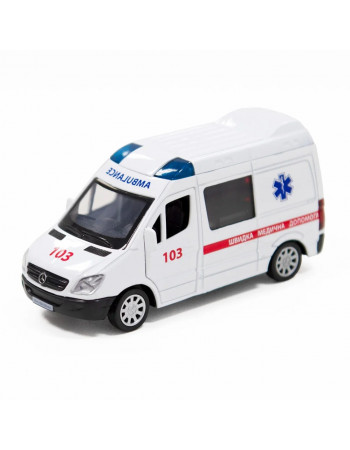 Автомодель 'MERCEDES BENZ SPRINTER СКОРАЯ ПОМОЩЬ' 250344U 1:32