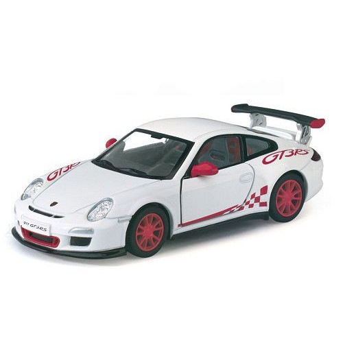 Колекційна іграшкова машинка PORSCHE 911 GTS RS KT5352W інерційна  (Білий)