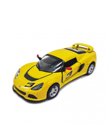 Інерційна машинка Lotus КТ5361W  метал, масштаб 1:32 (Жовтий)