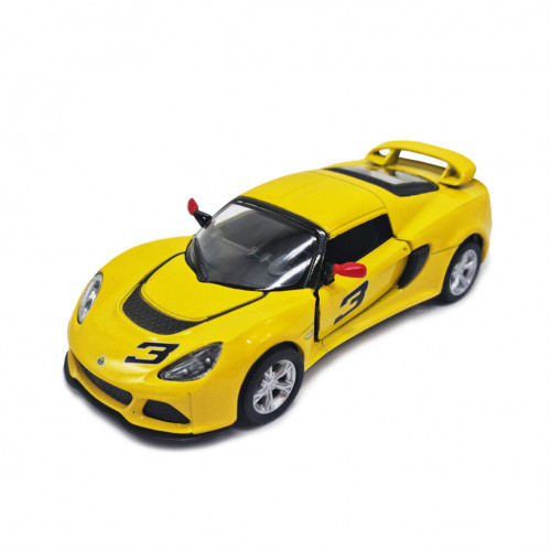 Інерційна машинка Lotus КТ5361W  метал, масштаб 1:32 (Жовтий)