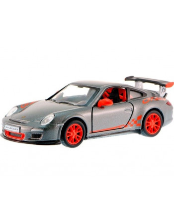 Колекційна іграшкова машинка PORSCHE 911 GTS RS KT5352W інерційна  (Сірий)
