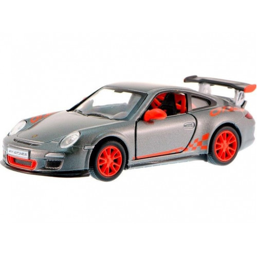 Колекційна іграшкова машинка PORSCHE 911 GTS RS KT5352W інерційна  (Сірий)