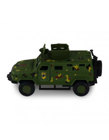 Игровая автомодель 'Казак 2М1 - Азов' KS450-2 серия 'Шевроны Героев'