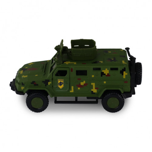 Игровая автомодель 'Казак 2М1 - Азов' KS450-2 серия 'Шевроны Героев'
