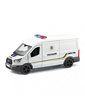 Автомодель 'FORD TRANSIT VAN ПОЛИЦИЯ' 250343U, 1:32