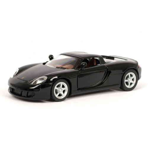 Колекційна машинка Porsche Carrera GT KT5081W інерційна  (Black)