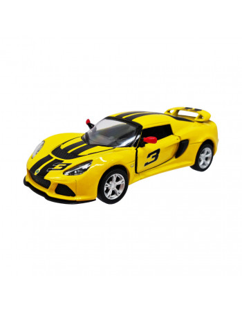 Инерционная машинка Kinsmart KT5361WF металлическая, 1:32 Желтый