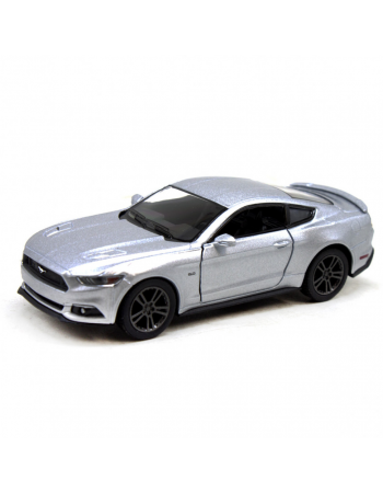 Колекційна іграшкова машинка FORD MUSTANG GT KT5386W інерційна  (Silver)