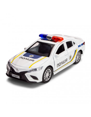 Автомодель детская Toyota Camry Полиция TechnoDrive KM250416 масштаб 1:43