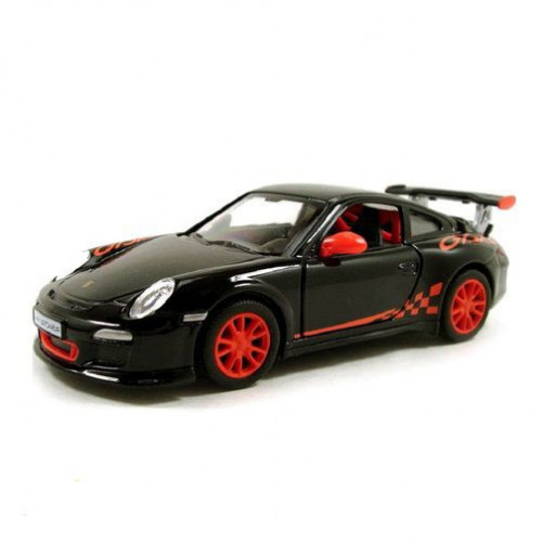Колекційна іграшкова машинка PORSCHE 911 GTS RS KT5352W інерційна  (Чорний)