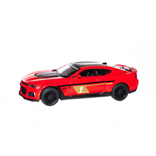 Дитяча модель машинки Chevrolet Camaro ZL1 2017 Kinsmart KT5399FW інерційна, 1:38  (Red)
