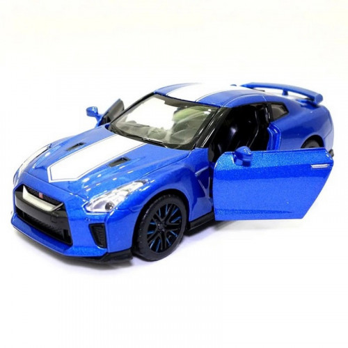Модель автомобиля 'Nissan GT-R (R35)' 68469 масштаб 1:32 свет, звук Синий