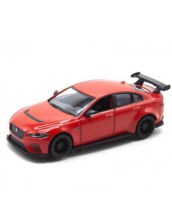 Машинка инерционная 'Jaguar XE SV Project 8' KT5416W масштаб 1:36  Красный