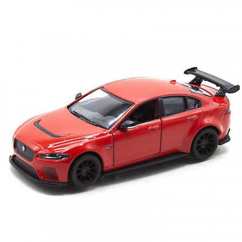 Машинка инерционная 'Jaguar XE SV Project 8' KT5416W масштаб 1:36  Красный