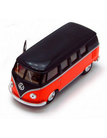 Модель автобус KT5376W Volkswagen T2 BUS  (Червоний)