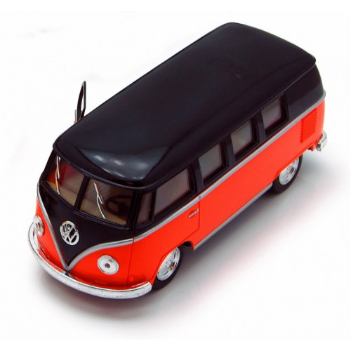 Модель автобус KT5376W Volkswagen T2 BUS  (Червоний)