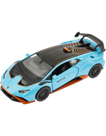Детская автомодель 'Lamborghini Huracan STO' Rastar 64300 голубой, масштаб 1:32