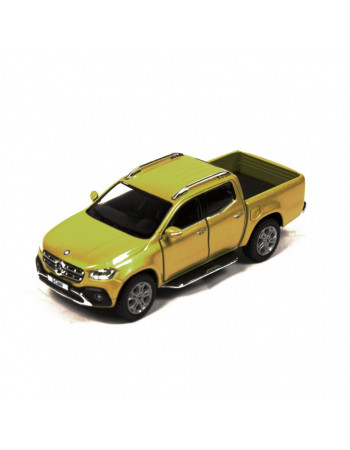 Колекційна іграшкова машинка Mercedes-Benz X-Class KT5410W інерційна  (Золотий)