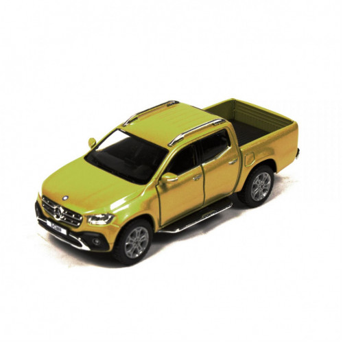 Колекційна іграшкова машинка Mercedes-Benz X-Class KT5410W інерційна  (Золотий)