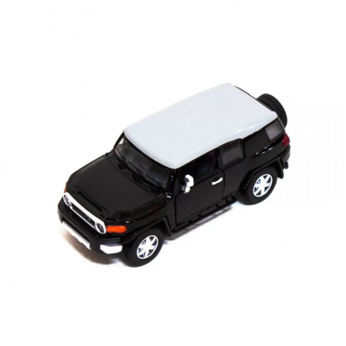 Дитяча залізна машинка TOYOTA FJ CRUISER КТ5343, інерційна  (Чорний)