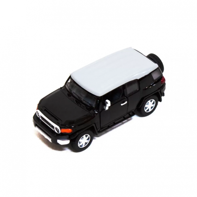 Дитяча залізна машинка TOYOTA FJ CRUISER КТ5343, інерційна  (Чорний)