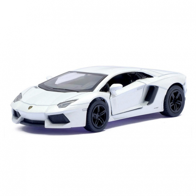 Автомодель легкова LAMBORGHINI AVENTADOR LP 700-4, 5' KT5355W, 1:38  (Білий)
