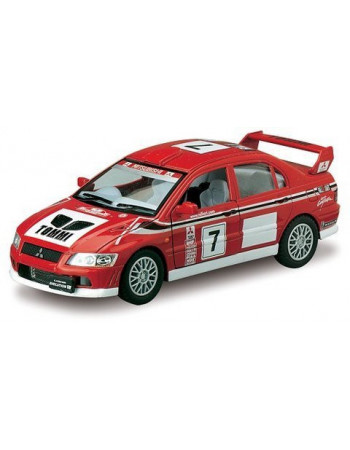 Колекційна машинка MITSUBISHI LANCER EVOLUTION VII WRC KT5048W (Red) інерційна