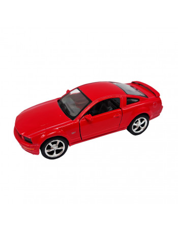 Інерційна машинка FORD MUSTANG GT 2006 Kinsmart КТ5091, 1:42 (Червоний)