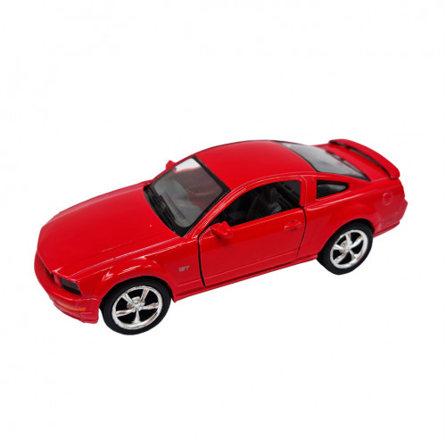 Інерційна машинка FORD MUSTANG GT 2006 Kinsmart КТ5091, 1:42 (Червоний)
