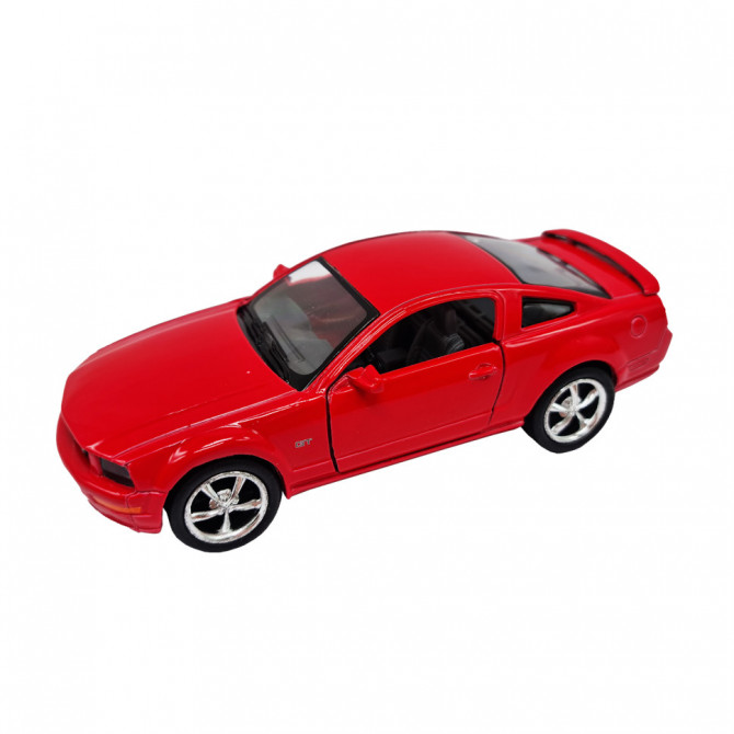 Інерційна машинка FORD MUSTANG GT 2006 Kinsmart КТ5091, 1:42 (Червоний)