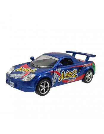 Модель автомобіля 'Toyota MR2' KT 5072 W(Blue) 1:32 - 1:36