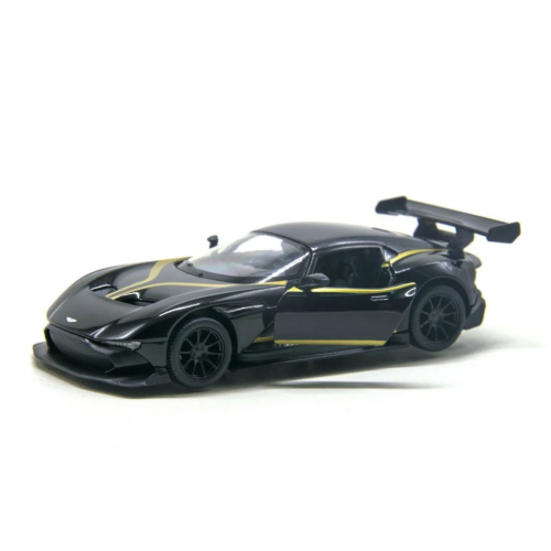 Колекційна іграшкова машинка Aston Martin Vulcan KT5407FW інерційна  (Чорний)