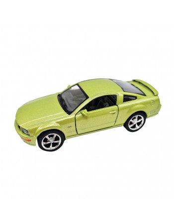 Інерційна машинка FORD MUSTANG GT 2006 Kinsmart КТ5091, 1:42 (Зелений)