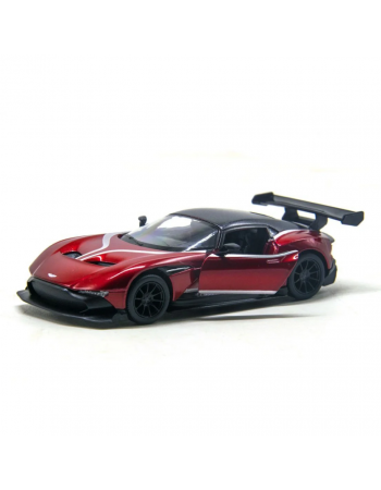 Колекційна іграшкова машинка Aston Martin Vulcan KT5407FW інерційна  (Червоний)