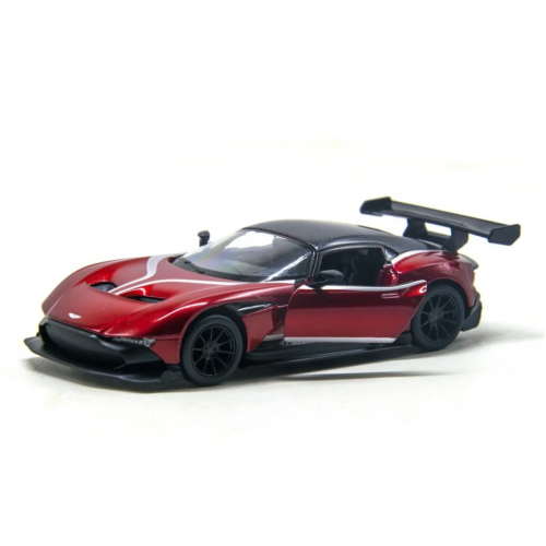 Колекційна іграшкова машинка Aston Martin Vulcan KT5407FW інерційна  (Червоний)