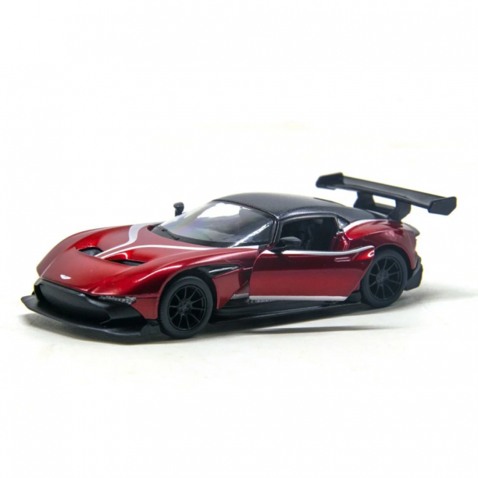 Колекційна іграшкова машинка Aston Martin Vulcan KT5407FW інерційна  (Червоний)
